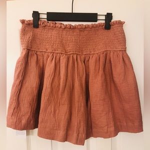 Automet shorts. BOHO High Wasted. Halter style material. XL